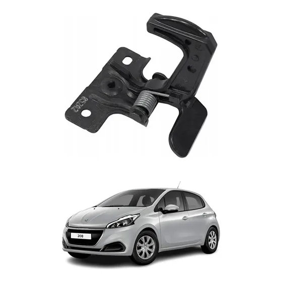 Trava Fechadura Capô Peugeot Original 208 2021 2023