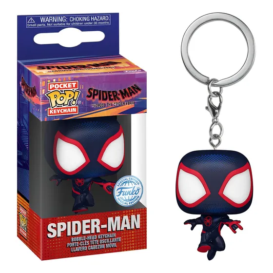 Llavero Funko Pop Pocket Llavero Marvel Spider-man Miles
