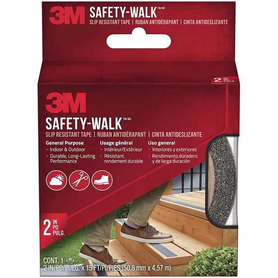 Cinta Antiresbalante Marca 3m 2 Pulgadas Por 5 Metros