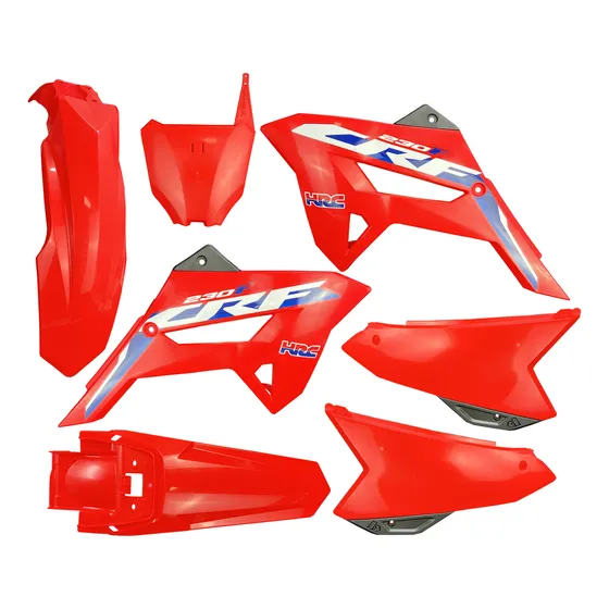 Kit Carenagem Plástico Completo R1de Ride Crf 230 Biker 
