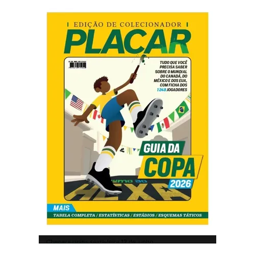 Revista Placar Edição 1527 Guia Da Champions League 25/2026