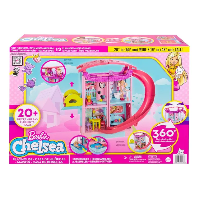 Barbie Juguete Casa De Chelsea Hck77