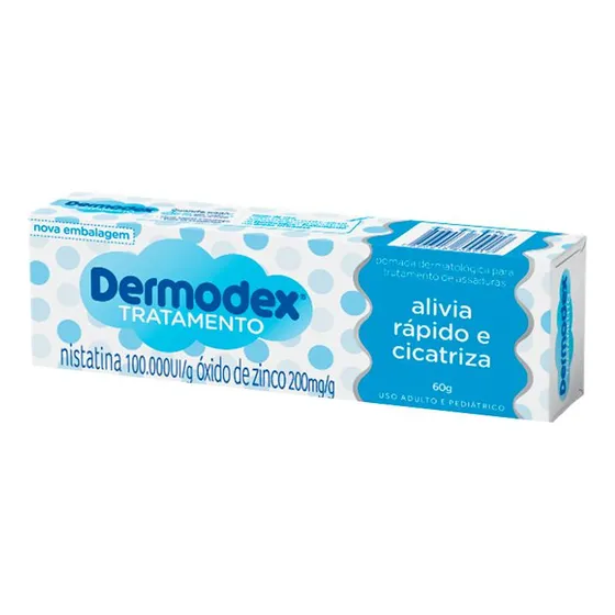 Pomada de Tratamento de Assaduras Dermodex Caixa 60g