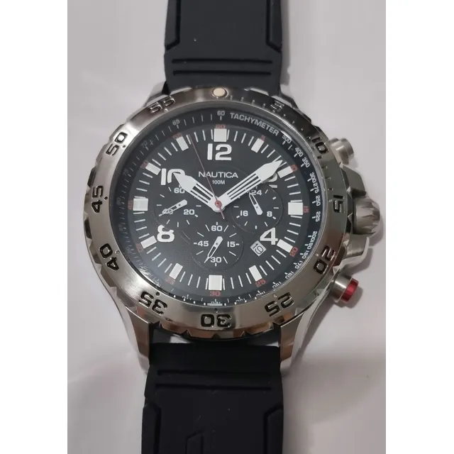 Reloj Nautica N14536 Cronografo 3 Piñones Operativo Original