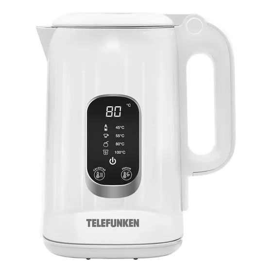 Hervidor Eléctrico Digital Telefunken Sense 1.8L Blanco