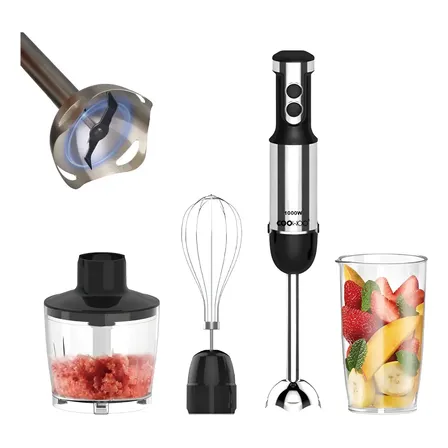 Coowoo Mixer 3 Em 1 Triturador E Fuet Preto Inox 1000w 127v Preto 127v