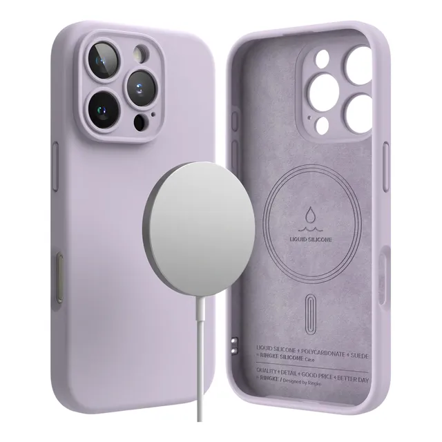 Funda Silicona Para iPhone 16 16 Pro Max Magnetica Ringke