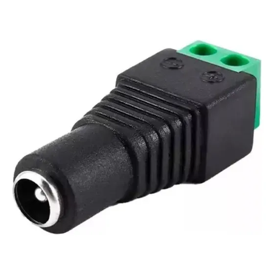 Conector Hembra Dc 21mm Cctv Camaras 40 Unidades