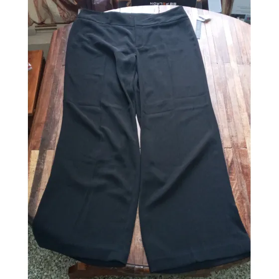 Pantalones Perry Ellis Executive Mujer Talla 12 Bota Ancha