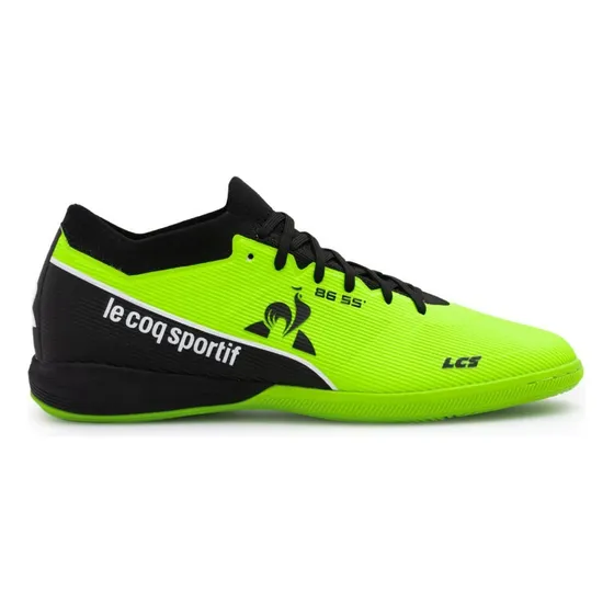 Botines Futsal Le Coq Sportif 86 55 Lime-black-white