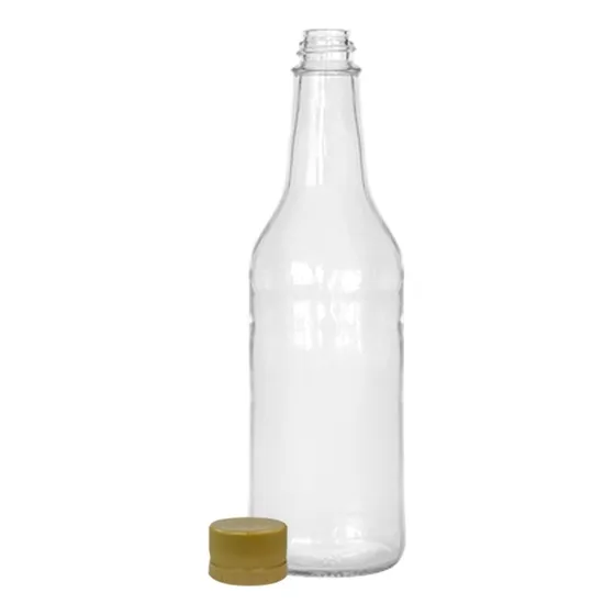 Botella De Vidrio Española 700cc Con Tapa Plástica