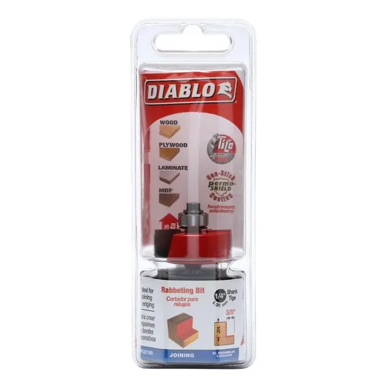 Diablo Routr De Rabbet Bit 1-1/4d