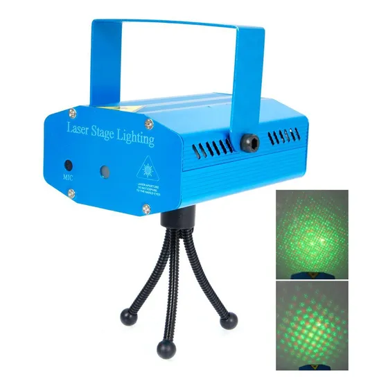 Laser De Balada Mini Led Giratória Iluminação Perfeita