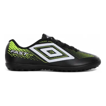 Chuteira Umbro Society Fast Ii Leve Confortável Resistente Preto 41 Br