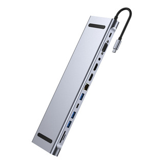 Hub Usb 12 Em 1 3.0 C 4k Dock Station Monitor E Conversor De Hub Usb 12 Em 1 3.0 C 4k Dock Station Monitor E Conversor De