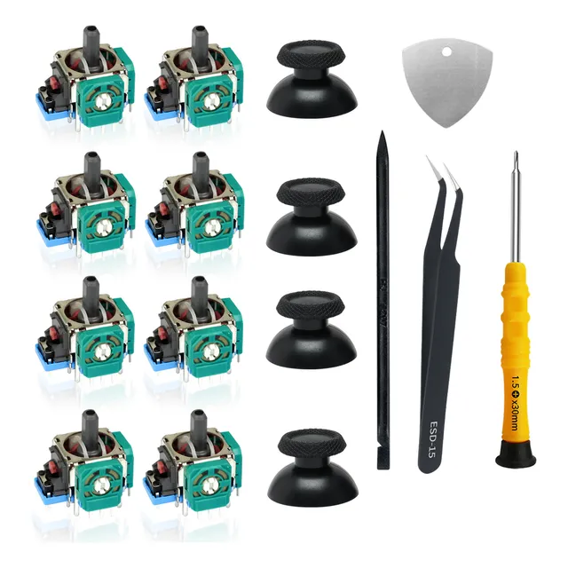 16pzs Desarmador Joystick Potenciometro Control Para Ps5 Ps4