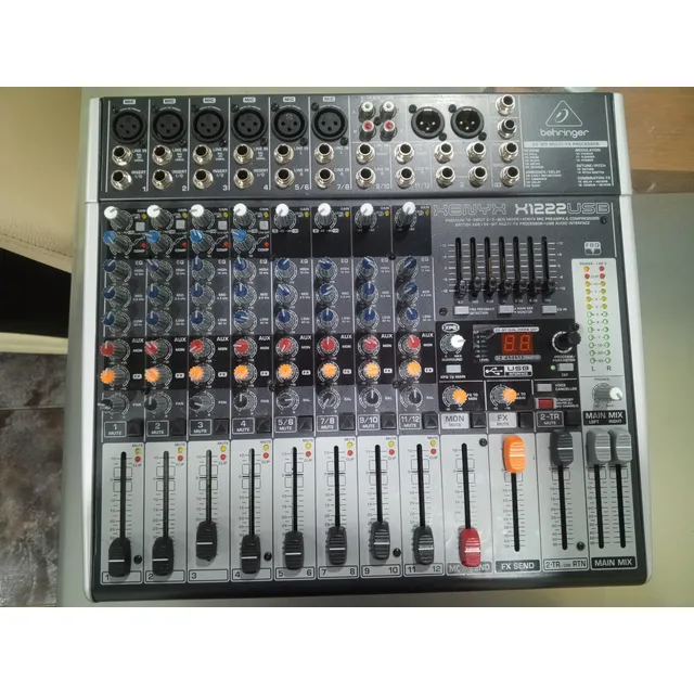 Behringer Xenyx 1222 - Convertidor De Audio 1 Puerto