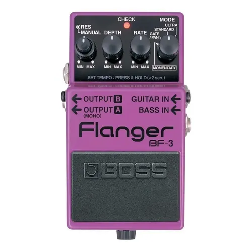 Pedal de efeito Boss Waza Craft Delay DM-2W vermelho | MercadoLivre