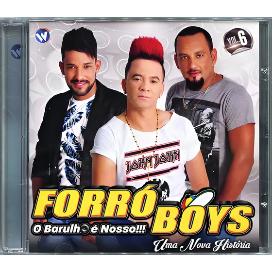 Cd Forró Boys Vol 6 Uma Nova História 2017 - Orig Lacrado