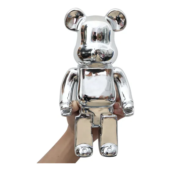 Alcancía Oso De Cerámica Adorno Elegante Moderno Clicshop