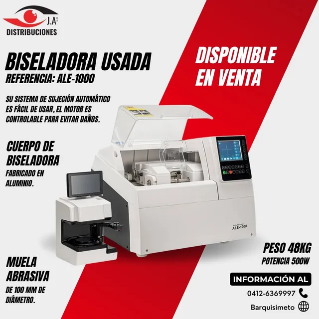 Biseladora Automática Ale-1000 Usada