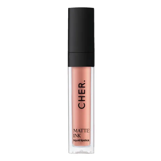Labial Líquido Mate Larga Duración Cher Matte Ink Color 5- Peach Sorbet