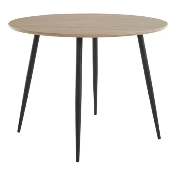 Mesa De Comedor Lopp De 100 Cm Roble Color de las patas Madera