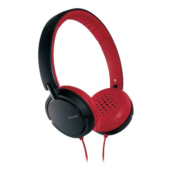 Audifonos Philips Originales Shl5000 + Rojos Dj + Cel