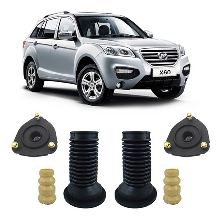 2 Kit Coxim Batente Dianteiro Lifan X60 2013 2014 2015 2016 2 Kit Coxim Batente Dianteiro Lifan X60 2013 2014 2015 2016