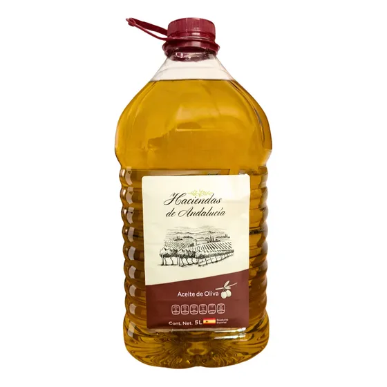 Aceite De Oliva 100% Puro Español 5 Lts. Haciendas De Andalucia