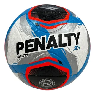 Bola Society Penalty S11 R2xxv Branco/preto/azul Bola Society Penalty S11 R2xxv Branco/preto/azul