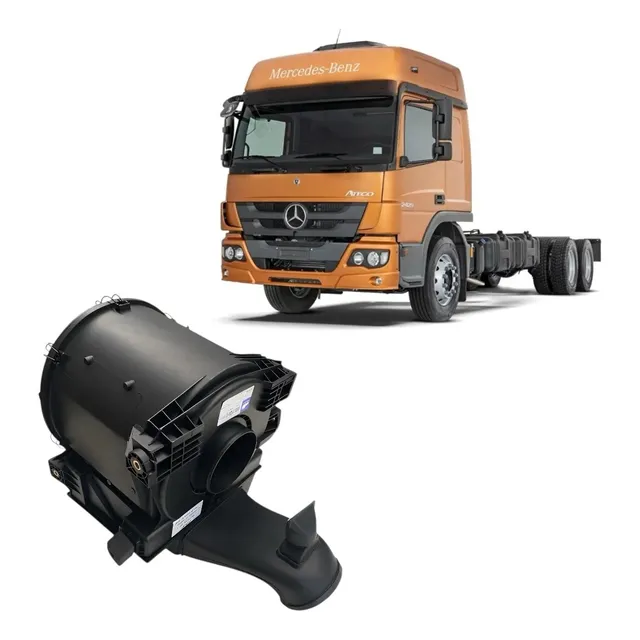 Carcaça Filtro Purificador Ar Atego 1418 1719 2425 2426 2429