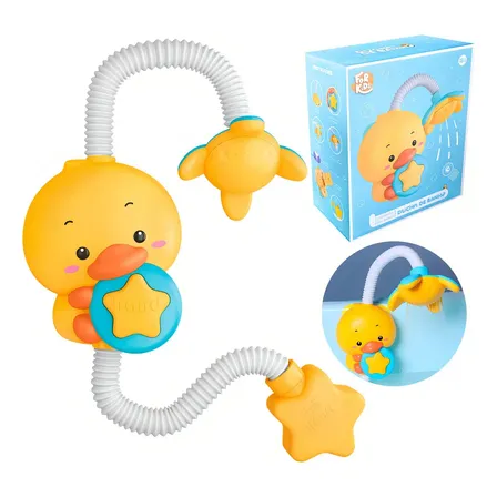Ducha Portátil Baby Patinho Amarelo Para Crianças For Kids