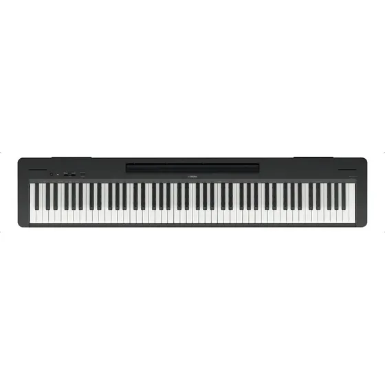 Piano Digital Elétrico P-145 Yamaha Com Pedal Sustain P145 Cor Preto 127V