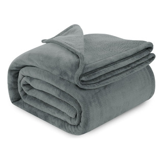 Utopia Bedding Manta De Forro Polar Gris Frío, Tamaño Queen, Utopia Bedding Manta De Forro Polar Gris Frío, Tamaño Queen,