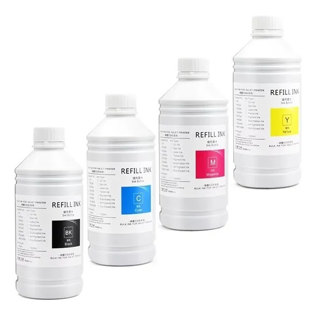 Kit 4 Medios De Tinta T40v Compatible Epson Surecolor T3170 Negro/cian/magenta/amarillo