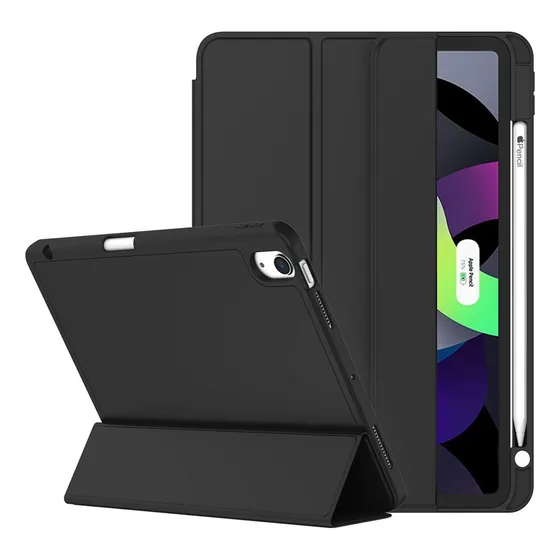 Funda Soft Tpu Reforzada Slot Lapiz Para iPad Air 11 M2 2024