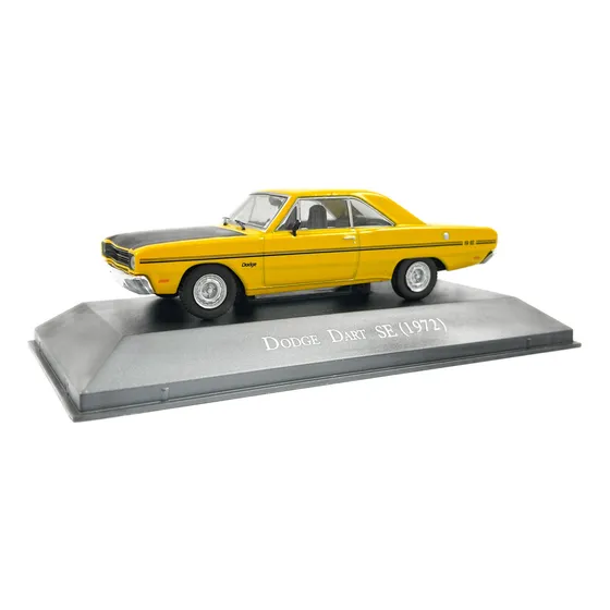 Miniatura Dodge Dart Se 1972 - Ed.97 Cor Amarelo