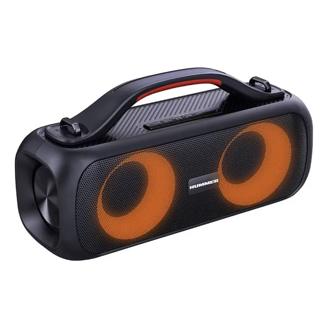 Bocina Bluetooth Hummer H15 Led Hasta 8hrs Water Resistant