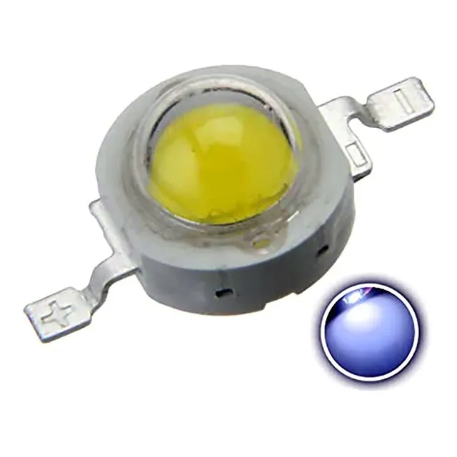 Diodo Chip Led Smd De Potencia 1w 3v Blanco Frio (5 Units)