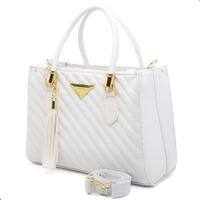 Bolsa Feminina Lorena Média Shopbag Bordada Linea Bolsa Feminina Lorena Média Shopbag Bordada Linea