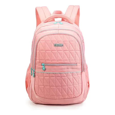 Mochila Feminina, Impermeável, Reforçada Grandecapacidade24l Rosa