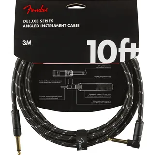 Cabo Fender Tweed Série Deluxe P10/p10l 3m 10ft Cabo Fender Tweed Série Deluxe P10/p10l 3m 10ft