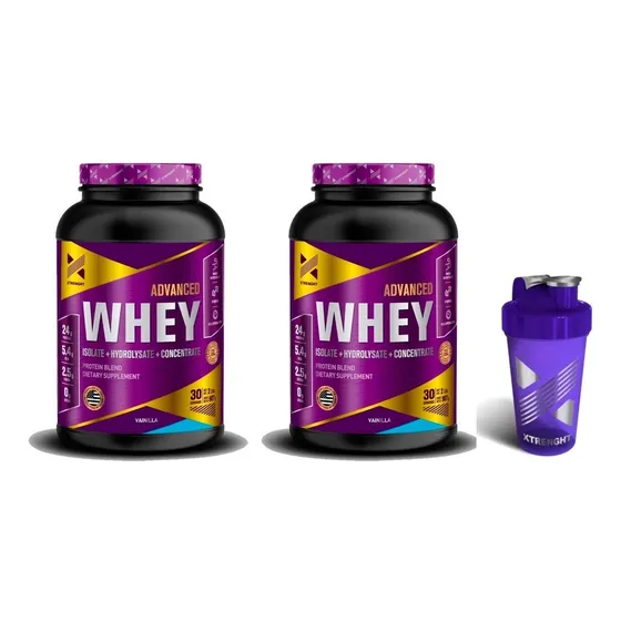 Xtrenght Advanced Whey Protein 4 Lbs - Concentrada + Isolada