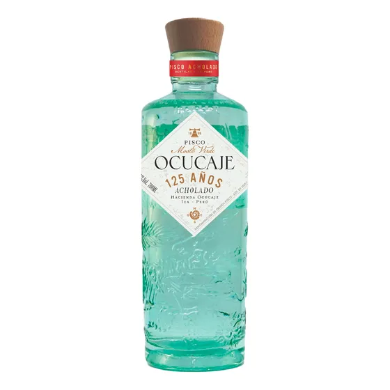 Pisco Mosto Verde Ocucaje Acholado 700 Ml