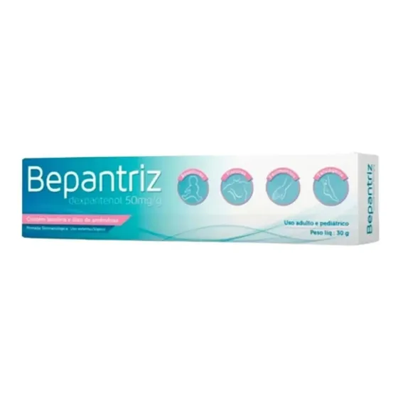 Bepantriz Pomada Dermatológica Dexpantenol Com 30g