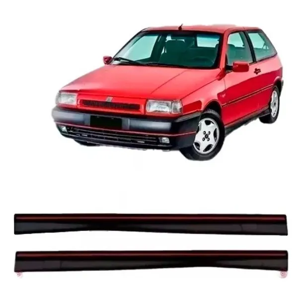 Spoiler Lateral Preto Tipo 16v Sedicivalvole 2 Portas