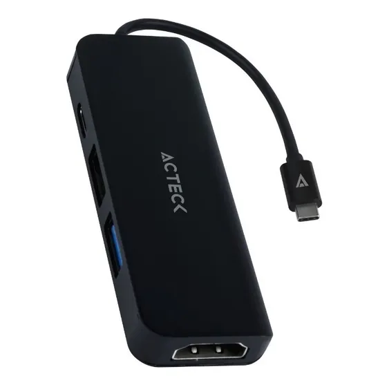 Hub Usb C 4 En 1 Gate 5p Dh645 4khdmi