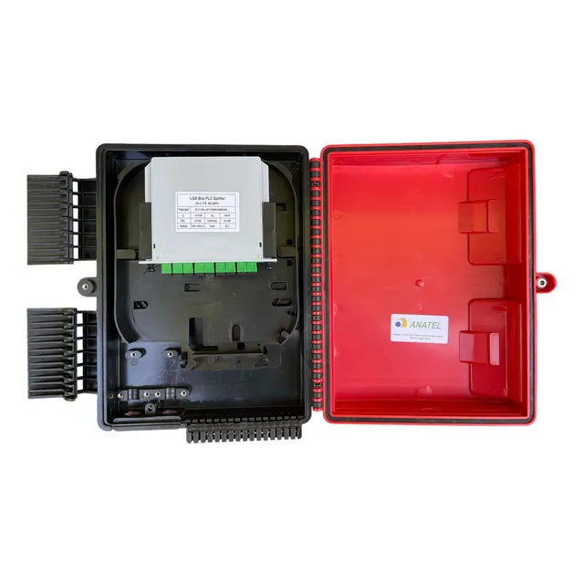 Cto 16fo 2 Travas 1x8 Apc Box - Vermelho 5 - Un