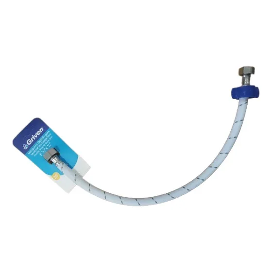 Canilla Manguera Flexible Lavamanos Y Fregadero 20  1/2x1/2 